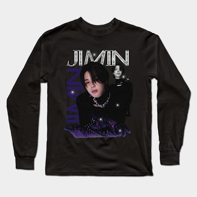 JIMIN - BTS Long Sleeve T-Shirt by kkotstore